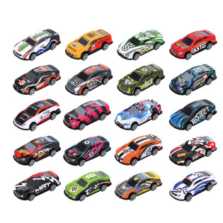 Voitures de Sport Pull Back - Couleurs Mixtes (24 pcs)