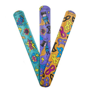 Bracelets Claques Super-H&eacute;ros (36 pcs) - Grossiste