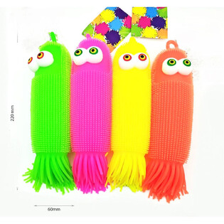 BALLE PUFFER PIEUVRE - 20CM - EN PRÉSENTOIR (12 pcs.)
