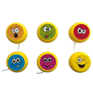 JO-JO - MOD&Egrave;LE : SMILEY JOYEUX EN PR&Eacute;SENTOIR (36 pcs)