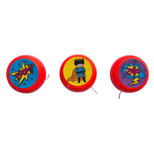Yoyo - Mod&egrave;le : Super-h&eacute;ros en pr&eacute;sentoir (36 pcs.)