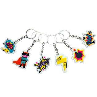 PORTE-CL&Eacute;S SUPER-H&Eacute;ROS (48 pcs.)