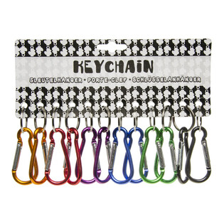 PORTE-CLÉS MOUSQUETON (48 pcs)