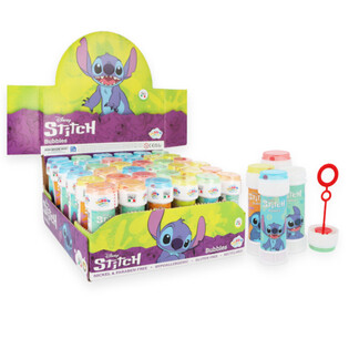 BULLES DE SAVON STITCH - 60ML - EN PR&Eacute;SENTOIR (36 pcs)