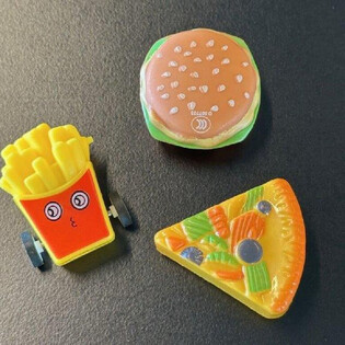 V&Eacute;HICULES &Agrave; FRICTION FAST FOOD - EN PR&Eacute;SENTOIR (60 pcs)