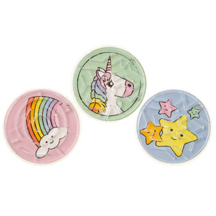 BALLE JEU DE PATIENCE - MOD&Egrave;LE LICORNE (80 pcs.)