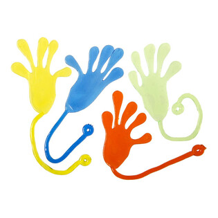 Main Collante avec Ficelle - Couleurs Mixte (48 pcs)