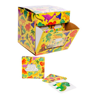 PETITS JEUX DE M&Eacute;MOIRE - MOD&Egrave;LE : DINOSAURE EN PR&Eacute;SENTOIR (60 pcs.)