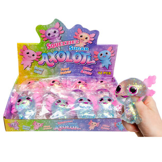 SQUEEZE AXOLOTL EN PR&Eacute;SENTOIR (12 pi&egrave;ces)