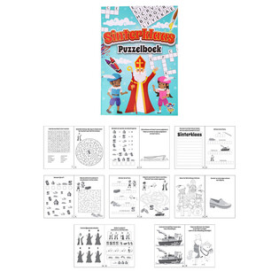 Livre de Coloriage et Jeux Sinterklaas (Lot de 48)