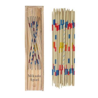 JEU DE MIKADO EN BOIS (36 pcs.)