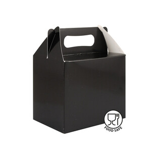 Bo&icirc;tes de Friandises / Cadeau Noir 14x9.5x12 cm (12 pcs)