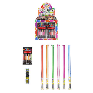 B&acirc;ton auto-gonflant (64x3cm) en pr&eacute;sentoir (48 pcs)