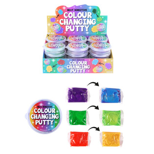 P&acirc;te &agrave; Modeler Thermosensible &agrave; Changement de Couleur (24 pcs)