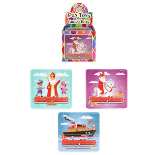 PUZZLE - SAINT-NICOLAS - 13 x 12 CM. EN PR&Eacute;SENTOIR (108 pcs)