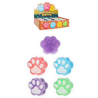 Slime en Forme de Patte de Chien - Paw Shaped Putty (24 pi&egrave;ces)