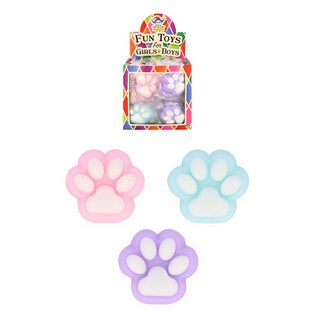 Squishy Patte de Chien - Mix de Couleurs (42 pi&egrave;ces)