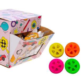 Yoyos Fluo N&eacute;on - Yo-Yo - en Pr&eacute;sentoir (36 pcs)