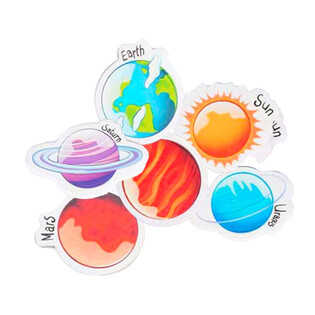 GOMMES PLANÈTES - EN PRÉSENTOIR (24 pcs)