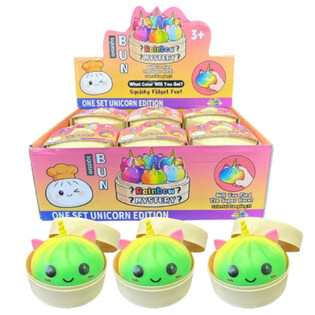 RAGE - Squishy Bun Dumplings GRANDS - ÉDITION LICORNE (8.5 x 8.5 x 7.5 cm) (12 pcs)