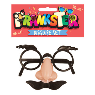 LUNETTES DE F&Ecirc;TE ENFANT AVEC MOUSTACHE (12 pcs.)