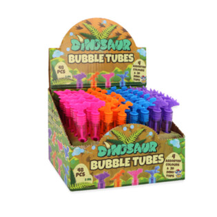 Tubes &agrave; Bulles de Savon Dinosaure 5ml (48 pi&egrave;ces)