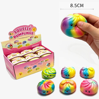 RAGE - Squishy Dumplings RAINBOW Arc-en-Ciel GRAND - PU FOAM (12 pcs)