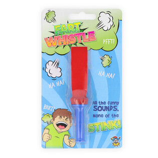 Fart Whistle - Sifflet &agrave; Bruits de Prout sur Carte (12 pi&egrave;ces)