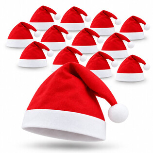 BONNETS DE NO&Euml;L STANDARD - XMAS CAP (12 pcs)