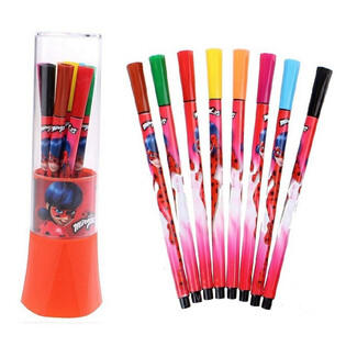 Feutres de Coloriage Miraculous en Tube x8 (24 pièces)
