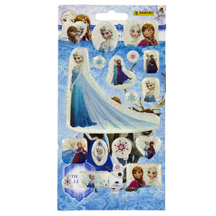 AUTOCOLLANTS DISNEY LA REINE DES NEIGES - 18 PAR PLANCHE (12 pcs)