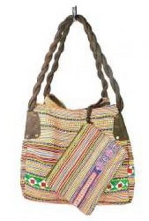 Sac Brocart B-Fair Petit Brun & Vert (1 pc)