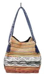 R&eacute;f: 97717 - SAC B-FAIR WAVE NOIR/BLANC (1 pc)