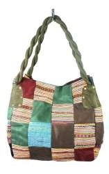SAC PATCHWORK B-FAIR PETIT VERT (1 pc)