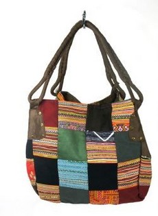 Sac Patchwork B-Fair Petit Marron (1 pc)
