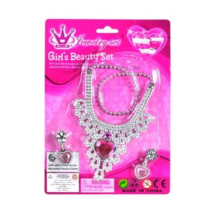 Set de Bijoux Bling Bling sur Carte (12 pcs)