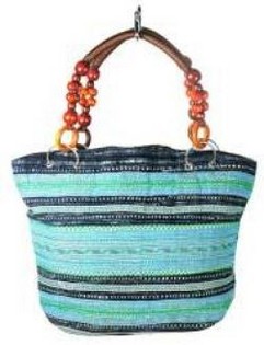B-FAIR Sac Beads Brun/Bleu Clair (1 pc)