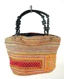 Sac &agrave; main perles B-FAIR Noir (1 pc)