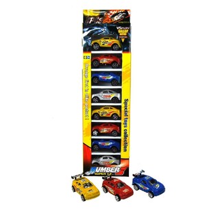 8 Petites Voitures Jouets en Boîte