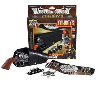 Panoplie de Cowboy du Western - Modèle 1 (Lot de 2)