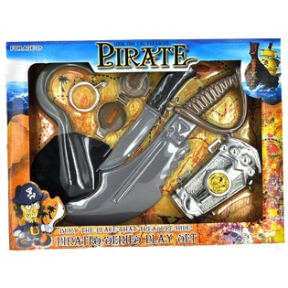 Grand coffret de jeu pirate (lot de 2)