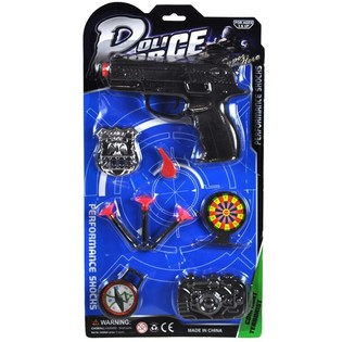 Set de Police sur Carte (4 pi&egrave;ces)
