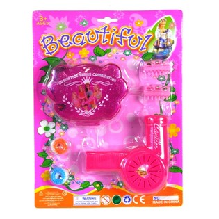 SET DE COIFFURE SUR CARTE - MOD&Egrave;LE 3 (6 pcs)