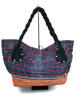 Sac Brocart B-Fair Petit, Noir/Denim (1 pc)