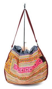 Sac Cabas Denim B-FAIR Rouge (1 pc.)