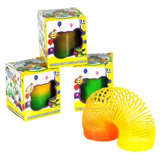 RESSORT SPIRALE ARC-EN-CIEL EN BOÎTE Ø 5 CM (24 pcs)