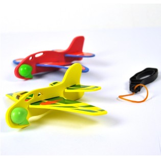 AVION EN MOUSSE À PROPULSER - LOT DE 2 (12 pces)
