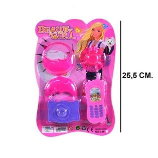 Set de Beaut&eacute; Beauty Girl sur Carte (6 pcs.)