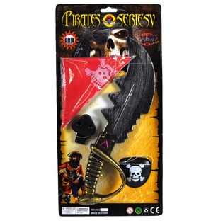 Set de Pirate sur Carte - Mod&egrave;le 1 (6 pcs)