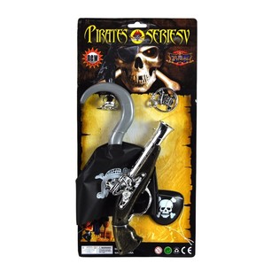 Panoplie de Pirate sur Carte - Mod&egrave;le 2 (6 pcs)
